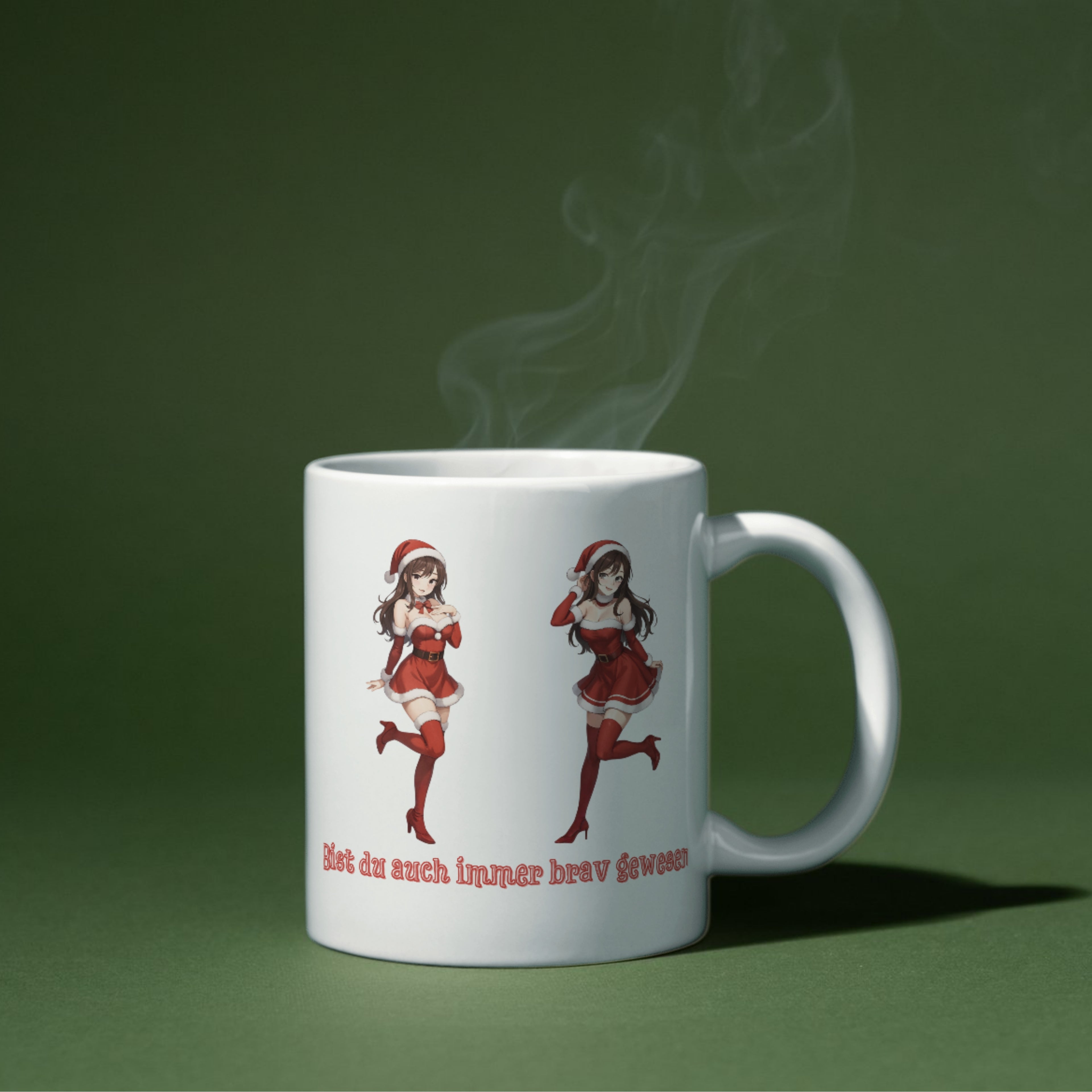 Tasse Weihnachten „Bist du auch immer brav gewesen?“