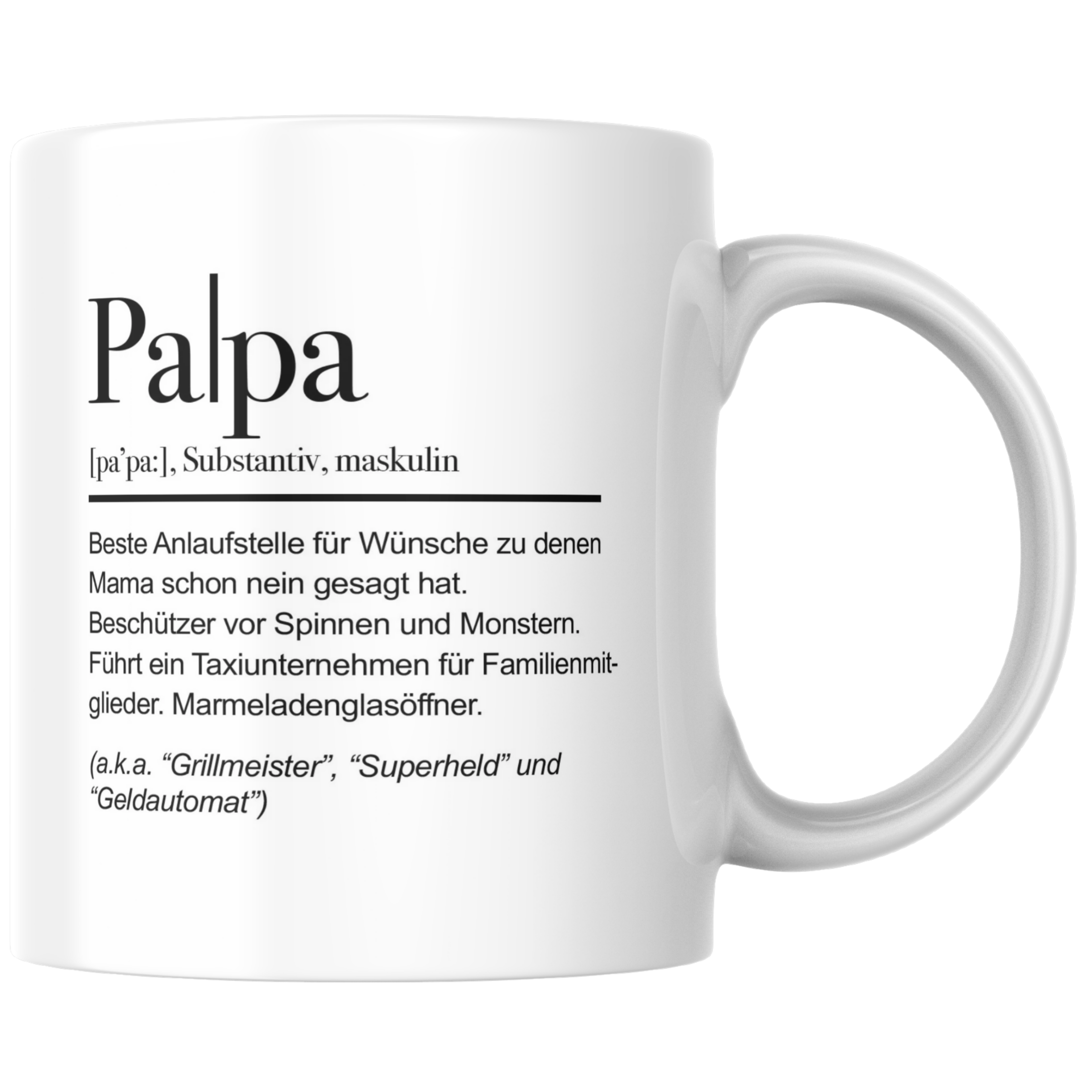 Tasse Papa *Definition Wikipedia Style*