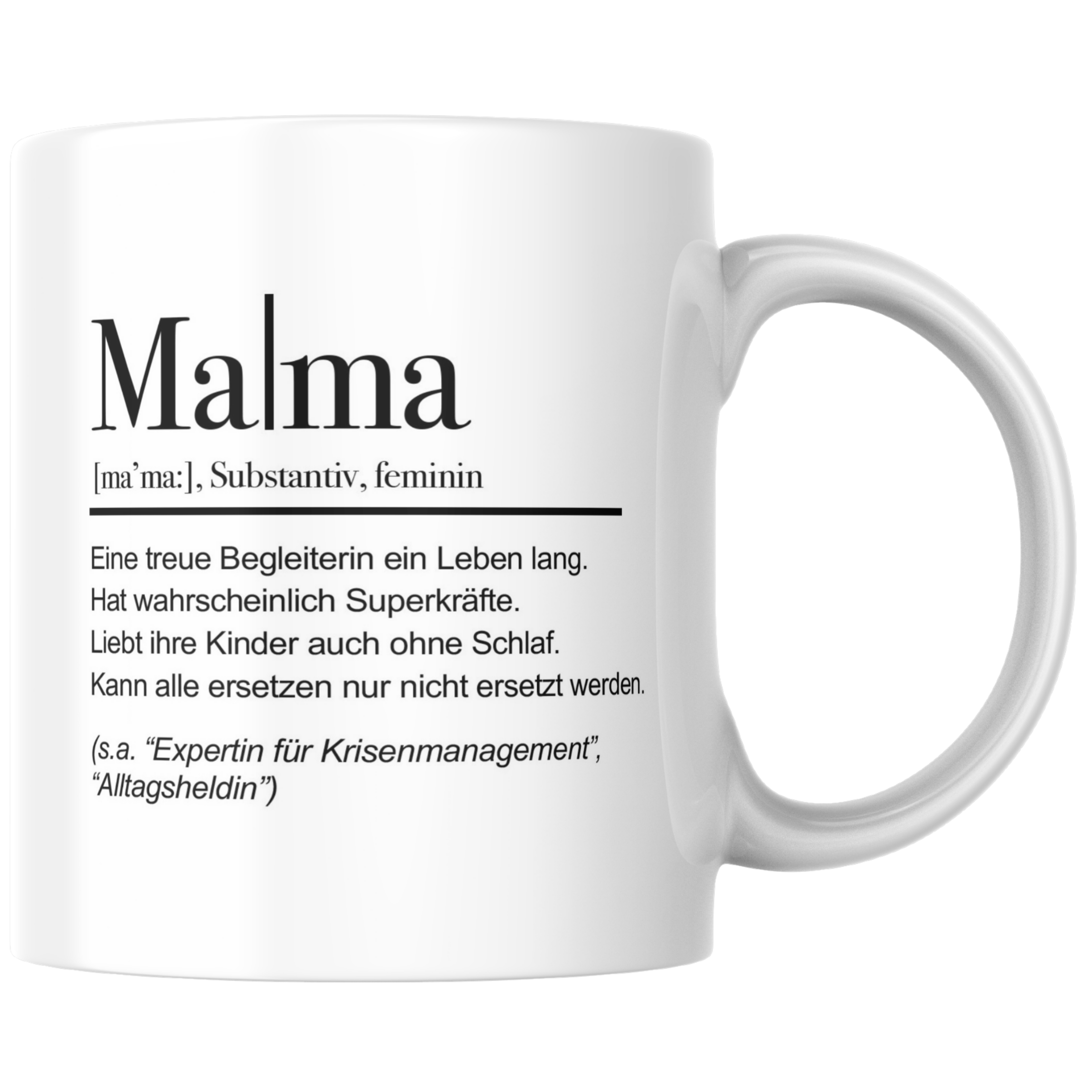 Mama Tasse *Definition Wikipedia Style*