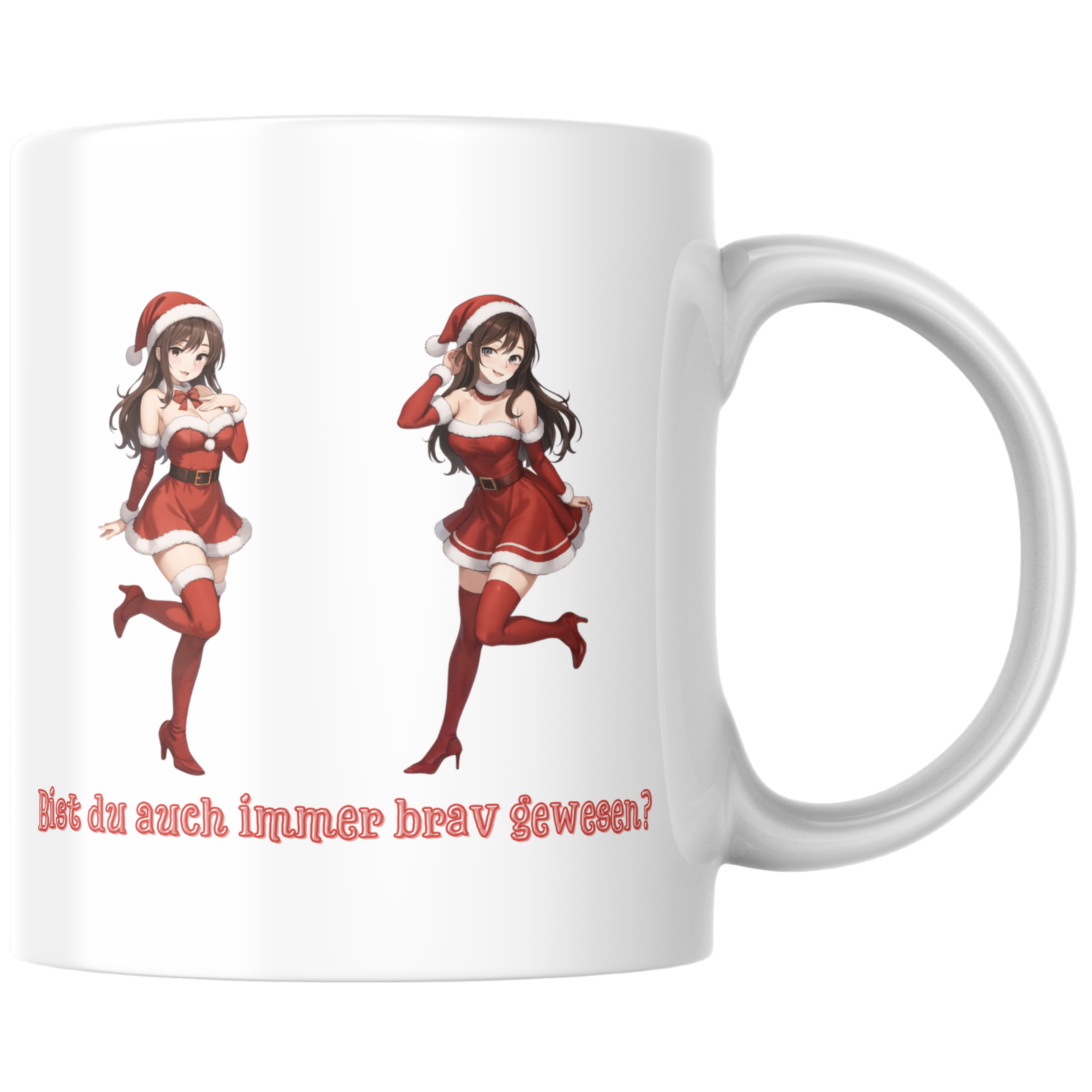 Tasse Weihnachten „Bist du auch immer brav gewesen?“